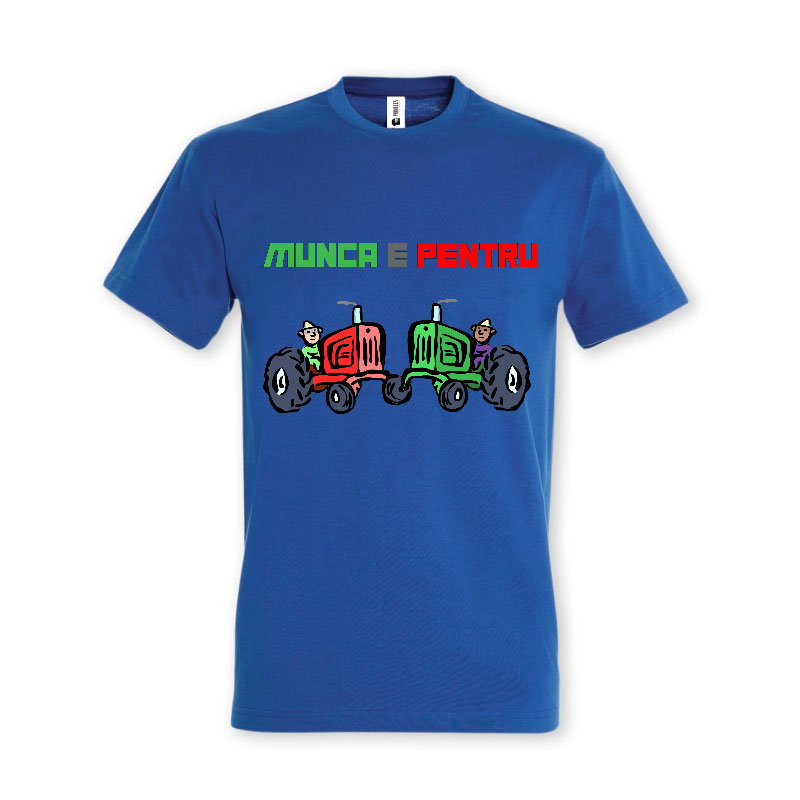 Tricou „Munca e pentru tractoare” - imagine 3