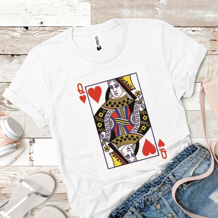 Tricou damă - Q de roșu