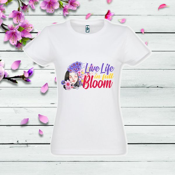 Tricou damă - Life Full Bloom - imagine 2