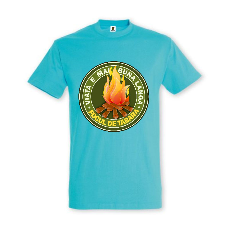 Tricou „Viața e mai bună lângă focul de tabără” - imagine 4