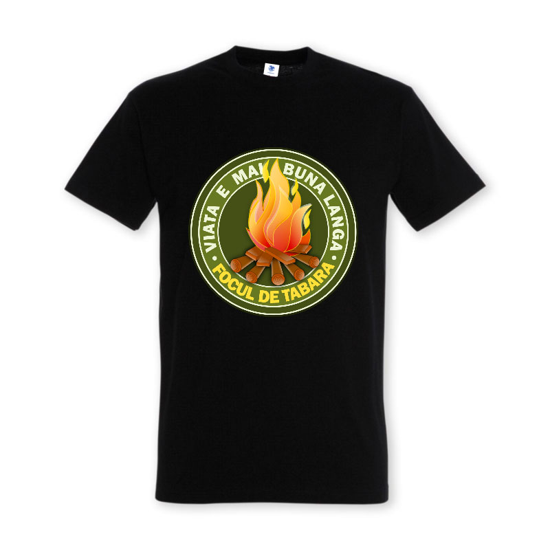Tricou „Viața e mai bună lângă focul de tabără” - imagine 6