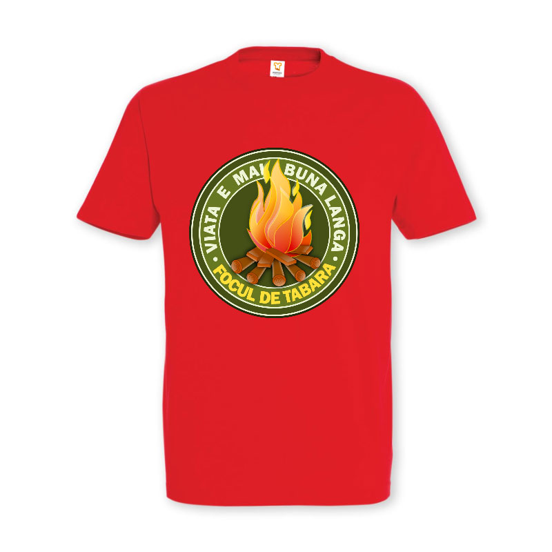 Tricou „Viața e mai bună lângă focul de tabără” - imagine 7