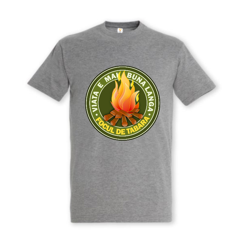 Tricou „Viața e mai bună lângă focul de tabără” - imagine 5