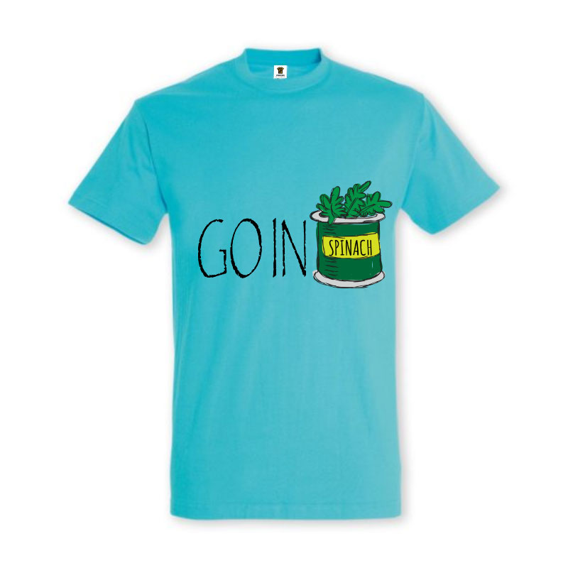Tricou „Go in spinach” - imagine 3