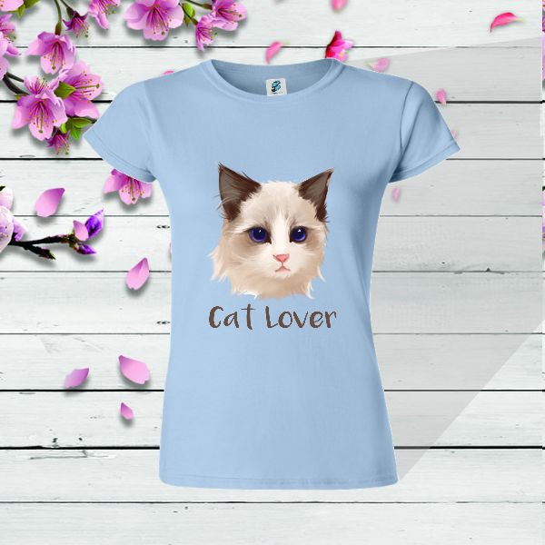 Tricou damă - Cat Lover - imagine 3