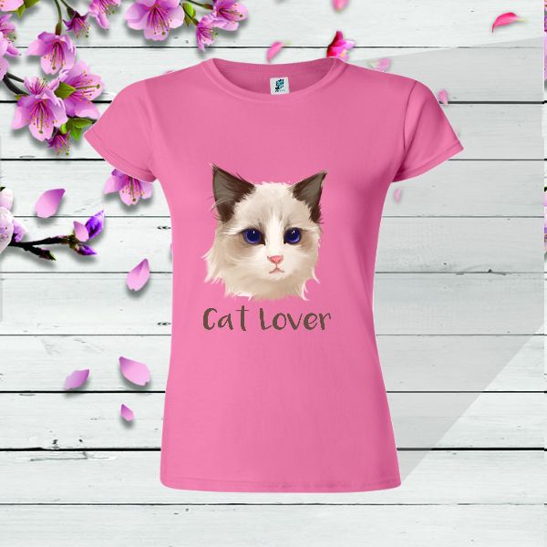 Tricou damă - Cat Lover - imagine 5