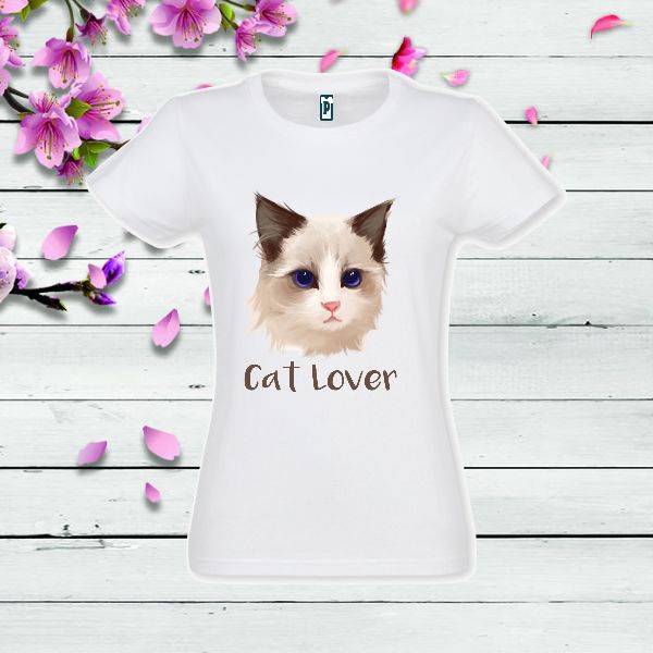 Tricou damă - Cat Lover - imagine 2