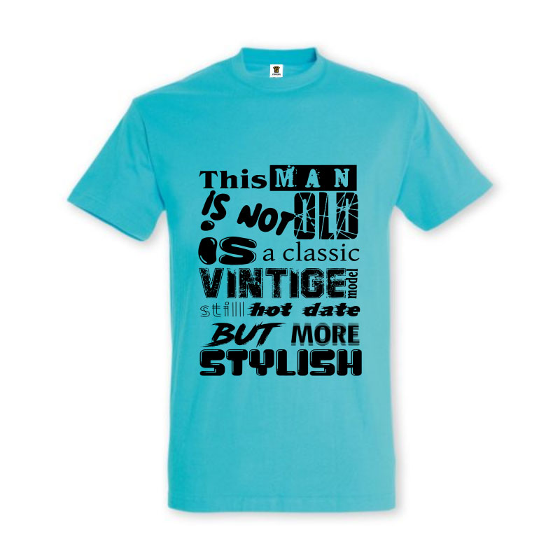 Tricou „Not old man” - imagine 4