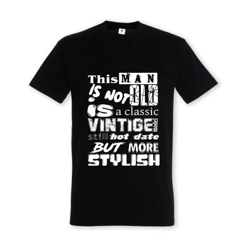 Tricou „Not old man” - imagine 5