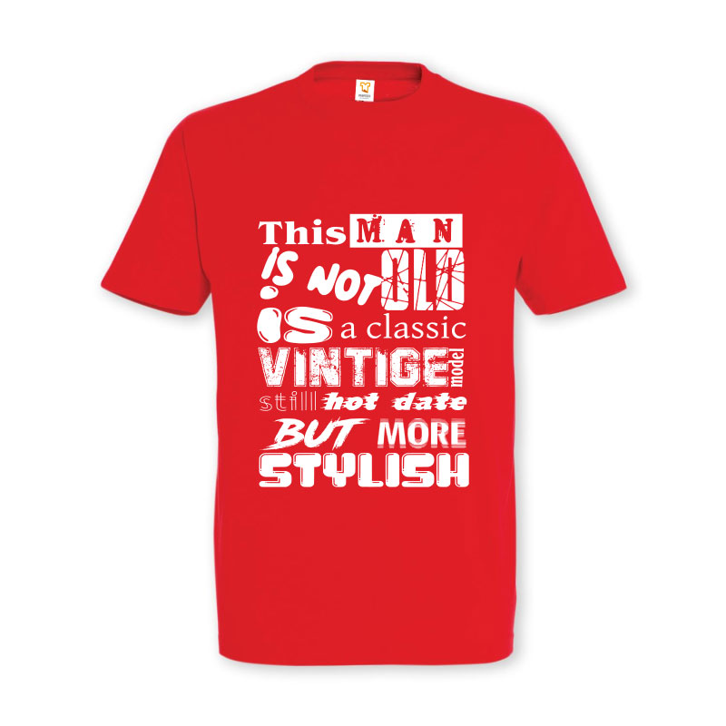 Tricou „Not old man” - imagine 6