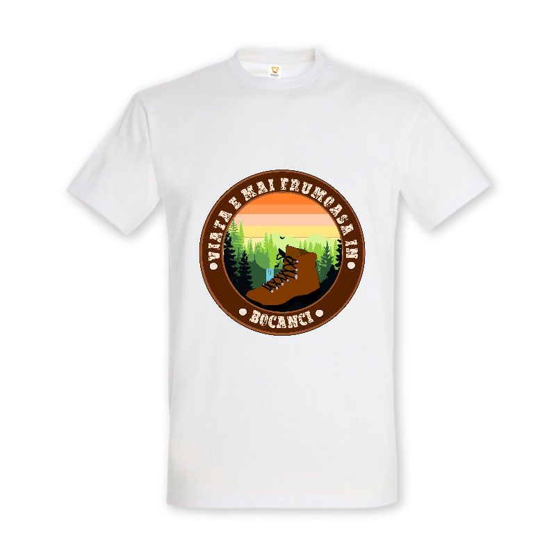 Tricou „Viața e mai frumoasă în bocanci” - imagine 2