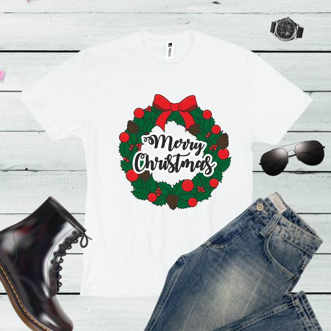 Tricou bărbat - CORONITA MERRY CHRISTMAS