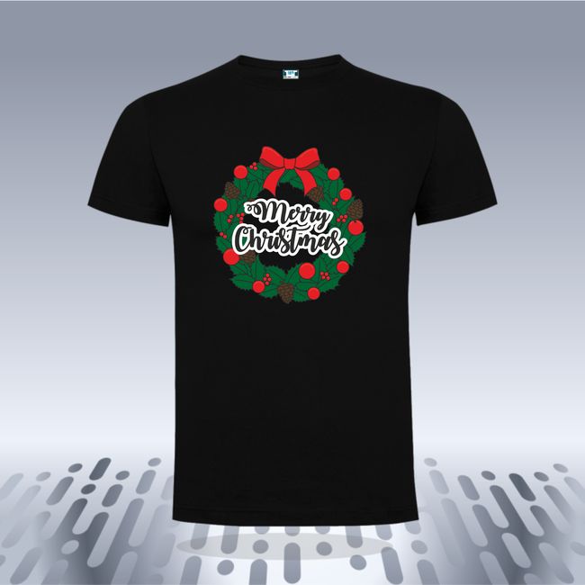 Tricou bărbat - CORONITA MERRY CHRISTMAS - imagine 3