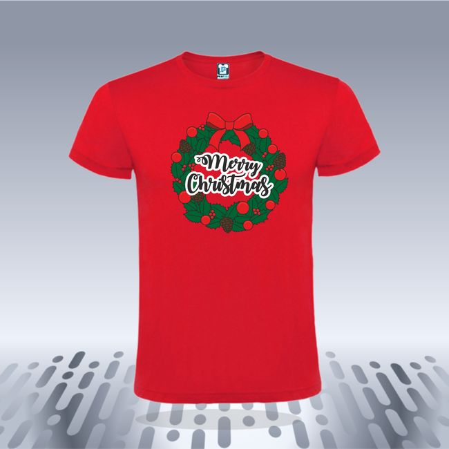 Tricou bărbat - CORONITA MERRY CHRISTMAS - imagine 4