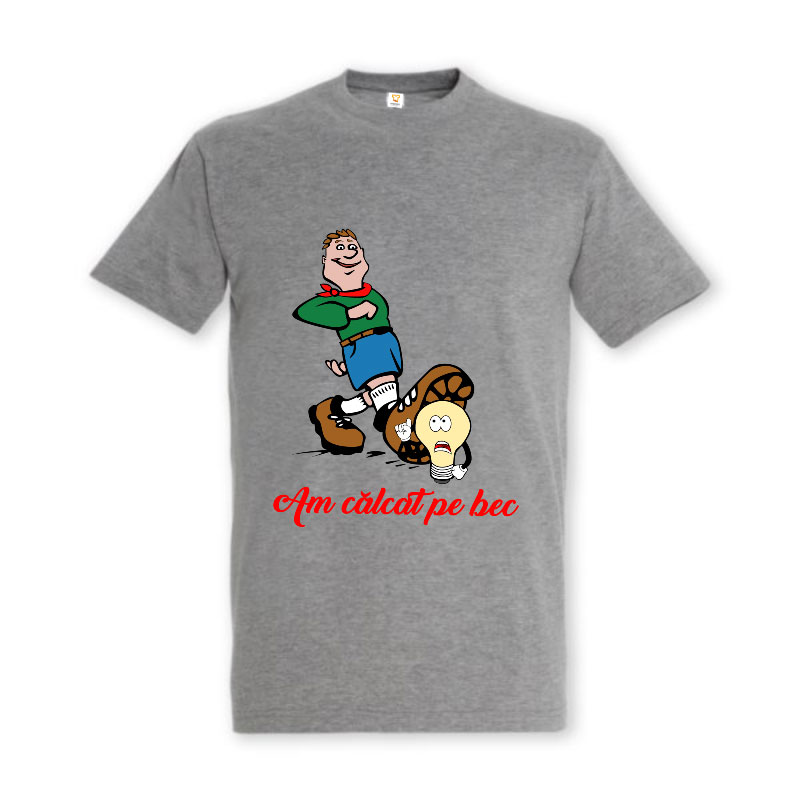 Tricou bărbat - AM CALCAT PE BEC - imagine 4