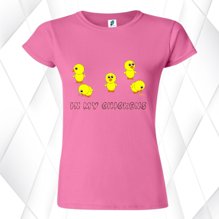 Tricou damă - IN MY CHICKENS - imagine 5