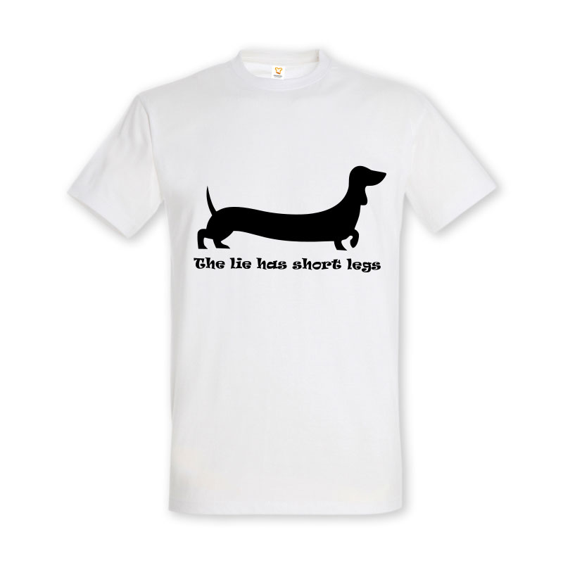 Tricou „The lie has short legs” - imagine 2