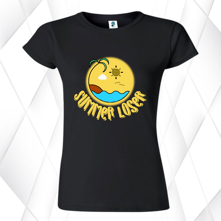 Tricou damă - SUMMER LOSER - imagine 5