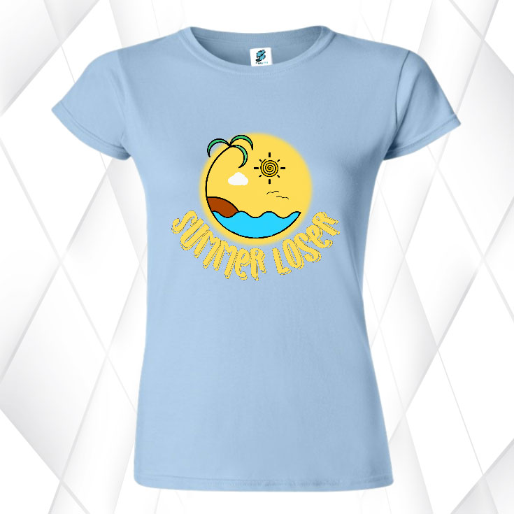 Tricou damă - SUMMER LOSER - imagine 3
