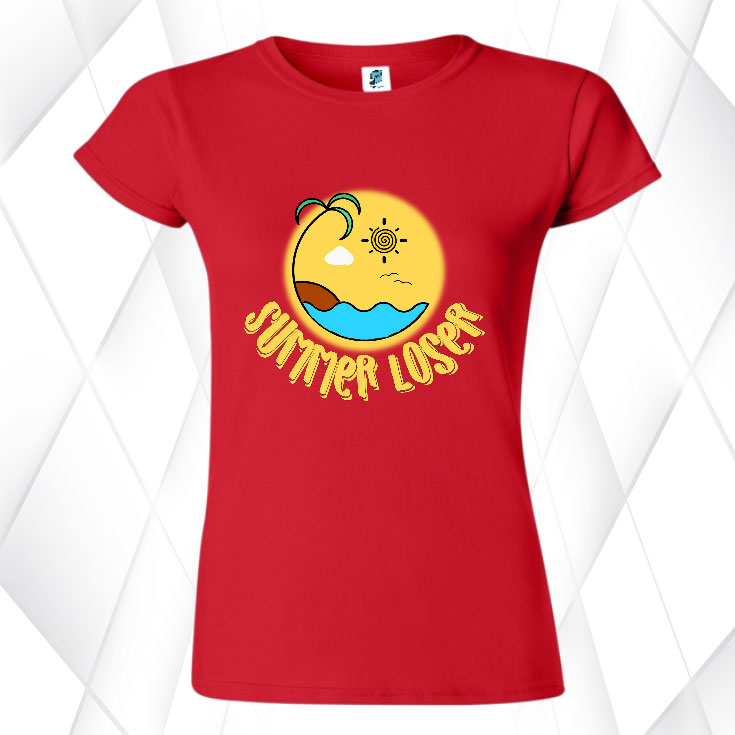 Tricou damă - SUMMER LOSER - imagine 6