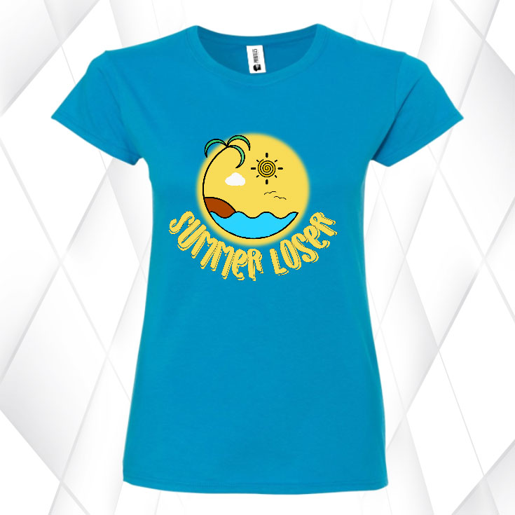 Tricou damă - SUMMER LOSER - imagine 4