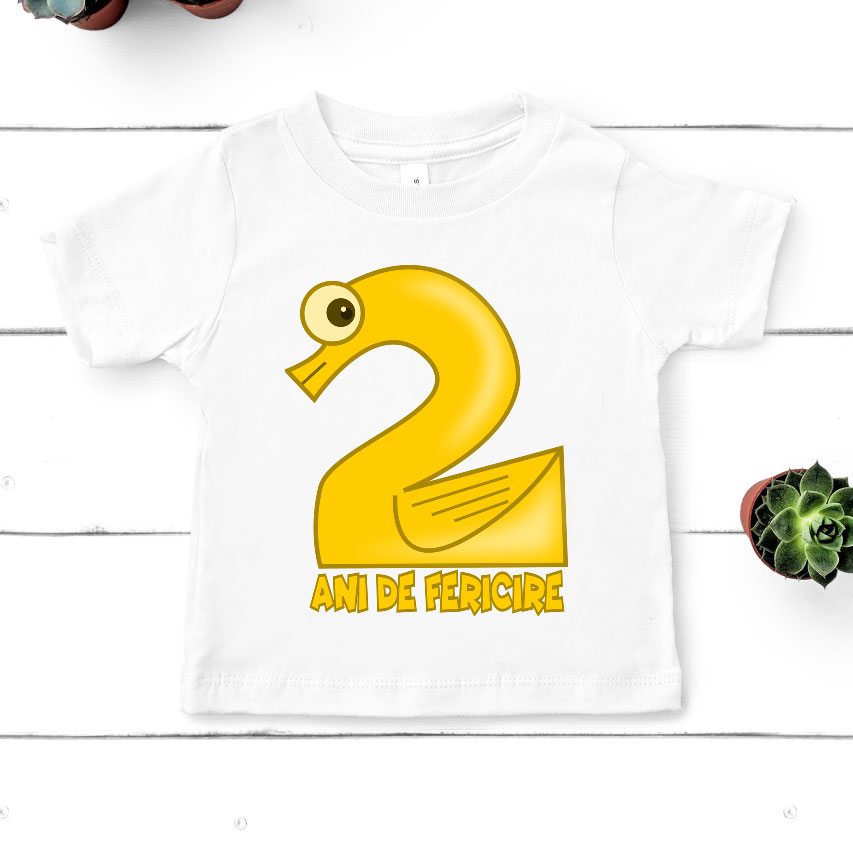 Tricou copii - 2 ANI DE FERICIRE