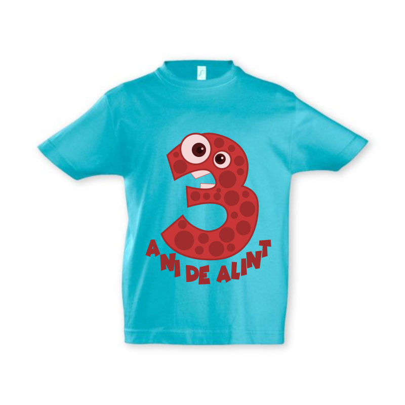Tricou copii - 3 ANI DE ALINT - imagine 3