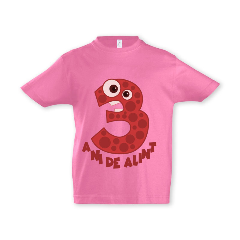 Tricou copii - 3 ANI DE ALINT - imagine 5