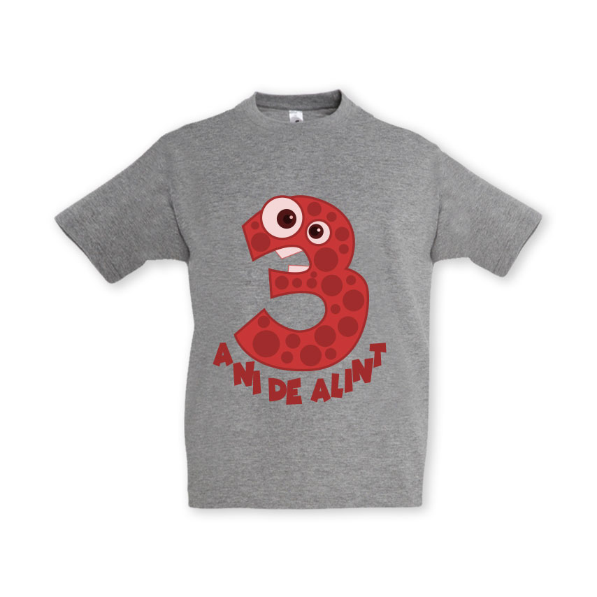 Tricou copii - 3 ANI DE ALINT - imagine 4