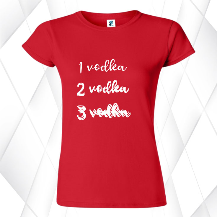 Tricou damă - 123 VODKA - imagine 5