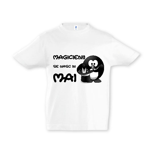 Tricou băieți MAGICIENII SE NASC ÎN MAI - imagine 2