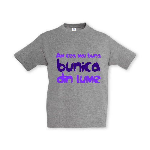 Tricou copii - CEA MAI BUNĂ BUNICĂ - imagine 3