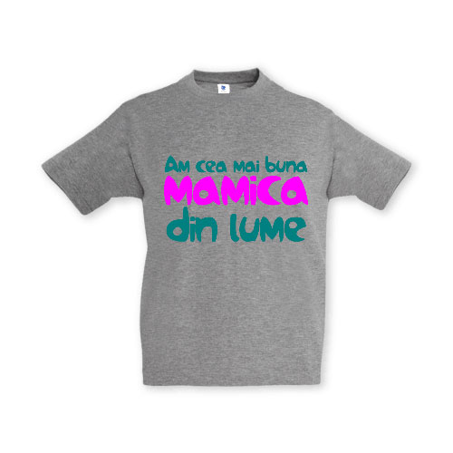 Tricouri copii CEA MAI BUNĂ MĂMICĂ - imagine 4