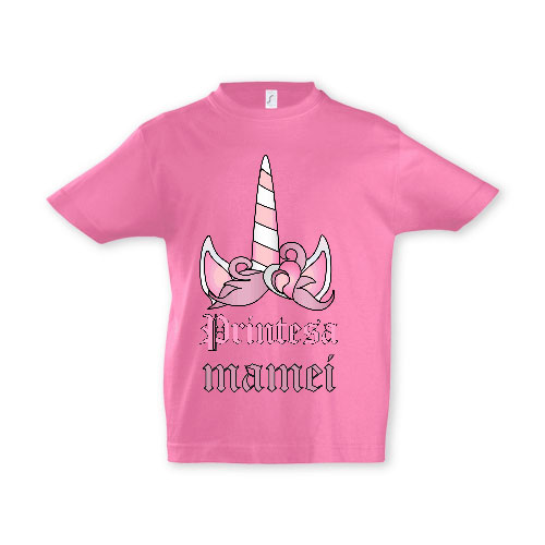 Tricou copii - PRINȚESA MAMEI - UNICORN - imagine 6