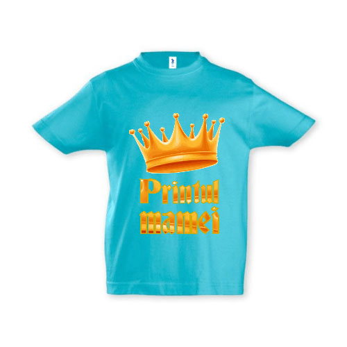 Tricou băieți PRINȚUL MAMEI - imagine 3