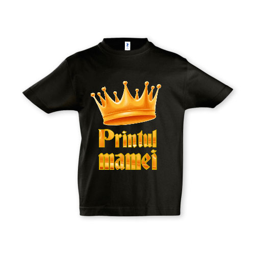 Tricou băieți PRINȚUL BUNICII - imagine 5