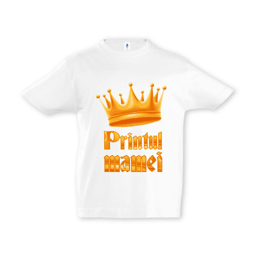 Tricou băieți PRINȚUL BUNICII - imagine 2