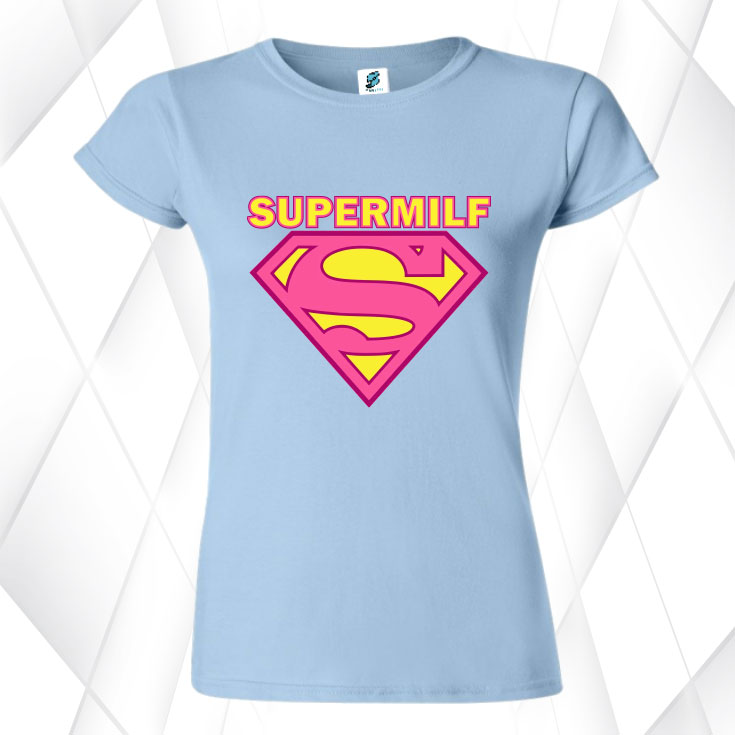 Tricou damă - „SuperMILF” - imagine 3