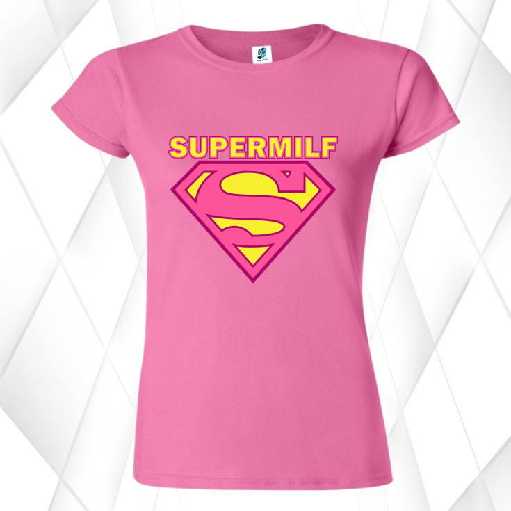 Tricou damă - „SuperMILF” - imagine 7
