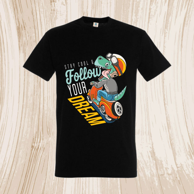 Tricou bărbat - FOLLOW YOUR DREAM - imagine 5