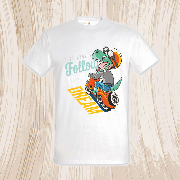 Tricou bărbat - FOLLOW YOUR DREAM - imagine 2