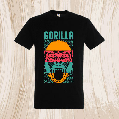 Tricou bărbat - GORILLA - imagine 2