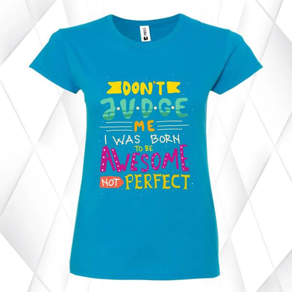 Tricou damă - DON'T JUDGE ME - imagine 2