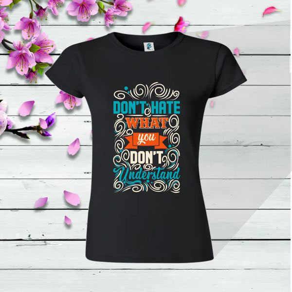 Tricou damă - DON'T JUDGE ME - imagine 3