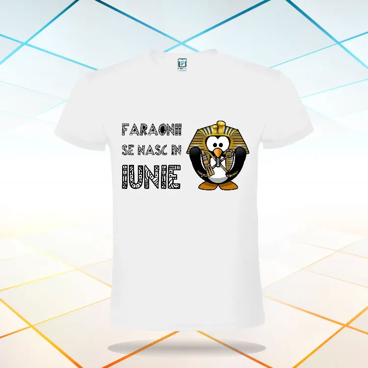 Tricou bărbat - FARAONII SE NASC IUNIE - imagine 2