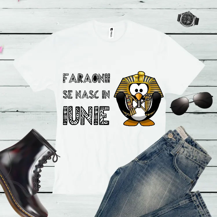 Tricou bărbat - FARAONII SE NASC IUNIE