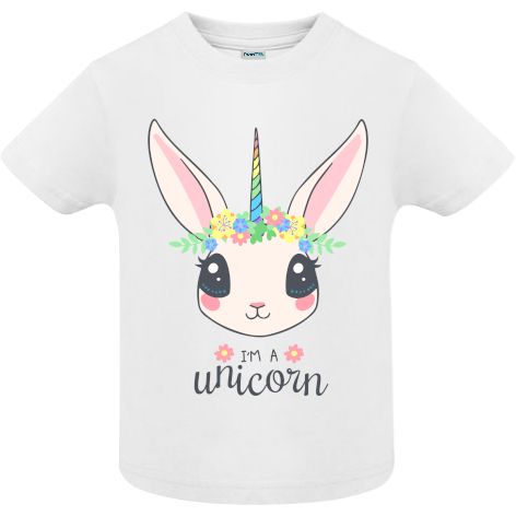 Tricou copii - Iepuraș unicorn - imagine 2