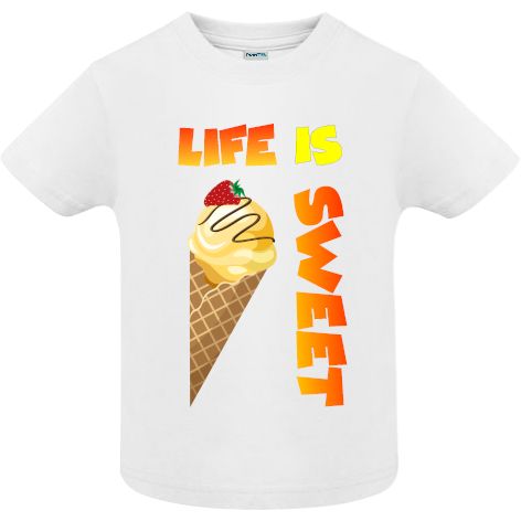 Tricou copii - Life is Sweet - imagine 2