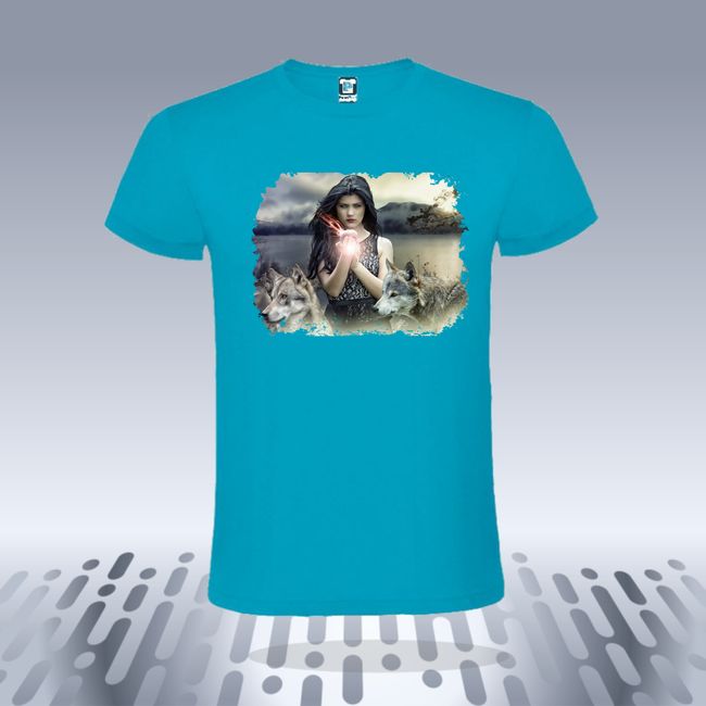 Tricou bărbat - WOLF WOMAN - imagine 3