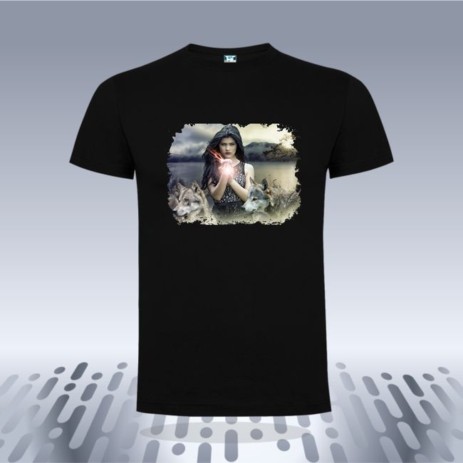 Tricou bărbat - WOLF WOMAN - imagine 5